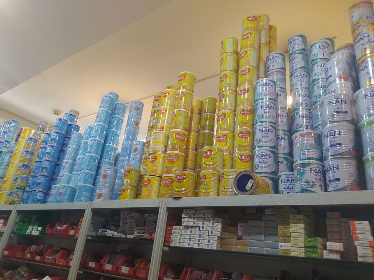 شیرخشک باز هم گران شد / دپوی ۱۵ هزارتن شیرخشک