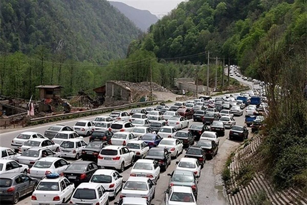 هجوم مسافران به جاده های شمال کشور