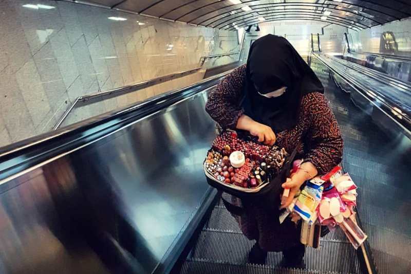 آمار عجیب و غریب از دستفروشان فعال در مترو