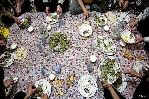 سفره‌های ایرانی زیر آوار گرانی