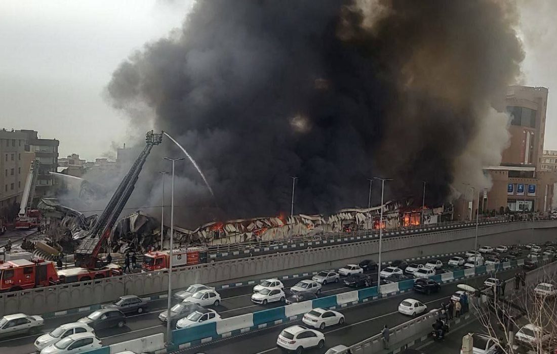 ماجرای آتش‌سوزی گسترده در بازارچه جنت‌آباد چه بود؟ + جزئیات خسارات و تلفات