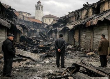 سرگردانی مردم و بازاریان رشت / از بیمه آتش‌سوزی خبری نیست؟